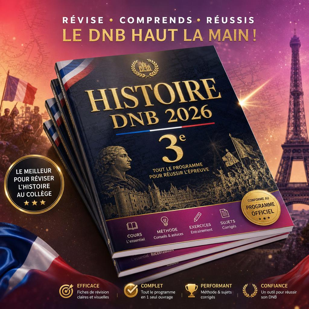 Fiches de révision — Programme d'Histoire DNB 2026 — 3ᵉ